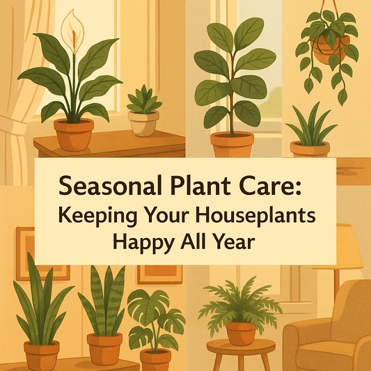 Seasonal Plant Care: Keeping Your Houseplants Happy All Year