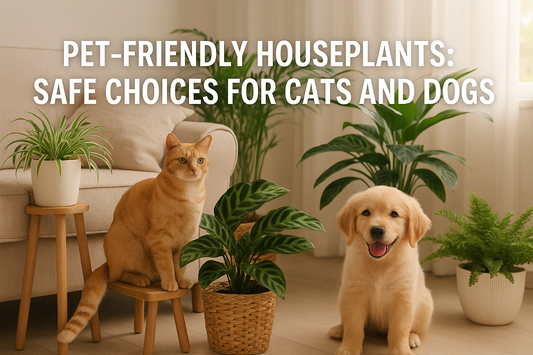 “Pet-Friendly Houseplants: Safe Choices for Cats and Dogs”