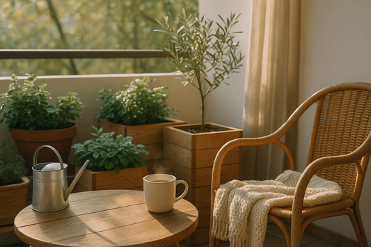 🌿 “The Art of Nurture — Daily Rituals for Your Balcony Garden”