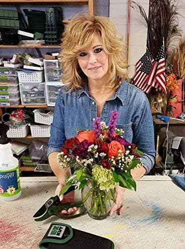 EZ Kut Original Ratcheting Pruner Kit with Molded Ballistic Nylon Sheath and Carbide Blade Tool, Green and Black