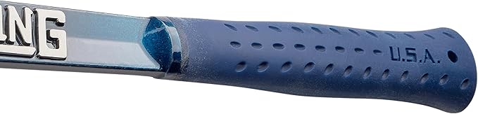 ESTWING Burpee Rock Pick - 17" Geologist Tool with Pointed Tip & Shock Reduction Grip - BP500