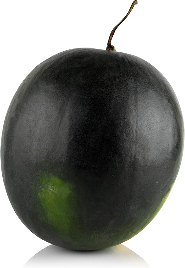 50 Black Diamond Watermelon Seeds for Planting - Heirloom Non-GMO Fruit Seeds for Planting - Grows Big Giant Watermelons Averaging 30-50 lbs