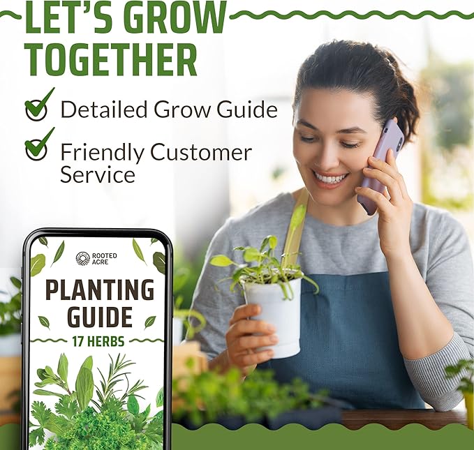 17 Herb Culinary Seed Vault - 5200+ Herbs Seeds for Planting Indoor or Outdoor Garden - Heirloom, Non GMO | Hydroponic Herb Garden Seeds with High Germination | Cilantro, Mint, Chives, Basil, Parsley