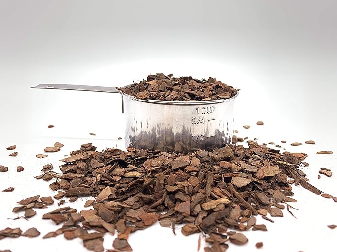 Pine Bark Nugget Fines | 2qt | ΒΌβ Particle Size | Great for Bonsai, Succulents, Cactus, Orchids| The Bonsai Supply