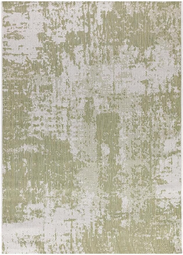 Keen Home Design Terrace Outdoor Area Rug - 5x8 Washable Indoor/Outdoor Rug for Patio, Kitchen, Balcony, Beach, Garden, Deck and Porch, Size: 5'3"x7'7"