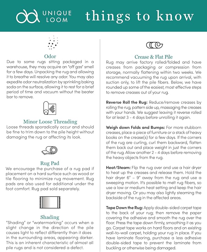 Unique Loom Outdoor Border Collection Area Rug - Soft Border (5' 1" x 8' Oval, Teal/ Ivory)