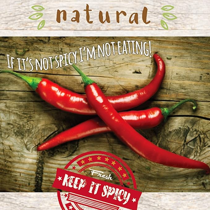 Hapinest Indoor Hot and Spicy Pepper Garden Seed Starter Growing Kit Gardening Gifts for Men and Women - Jalapeno, Habanero, Hungarian Yellow Wax, Ghost, and Cayenne