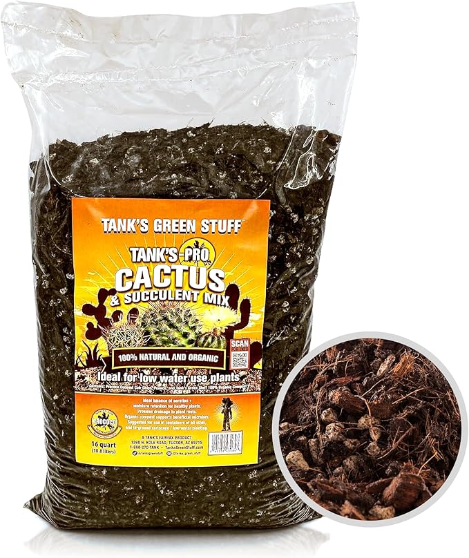 Tank's-Pro Cactus & Succulent Mix 16 qt Bag