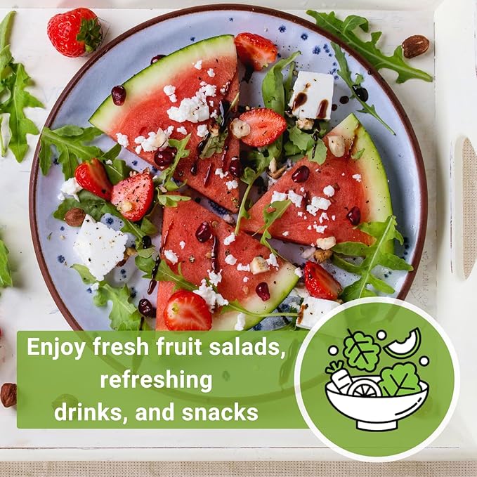 Sow Right Seeds - Sugar Baby Watermelon Seed for Planting - Non-GMO Heirloom Packet with Instructions to Plant a Home Vegetable Garden - Medium Sized with Dark Rind and Super Sweet Flesh (1)