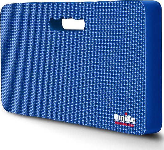 Extra Thick Kneeling Pad Comfy Foam Kneeler Mat Garden Knee Pad Cushion for Gardening Planting Yard Work Prayer Yoga Mechanic Exercise Workout Baby Bath 18 x 11 x 1.5 Inch Large Blue 1 Pack