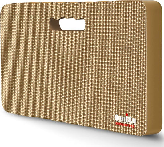 Extra Thick Kneeling Pad Comfy Foam Kneeler Mat Garden Knee Pad Cushion for Gardening Planting Yard Work Prayer Yoga Mechanic Exercise Workout Baby Bath 18 x 11 x 1.5 Inch Large 2 Pack Beige