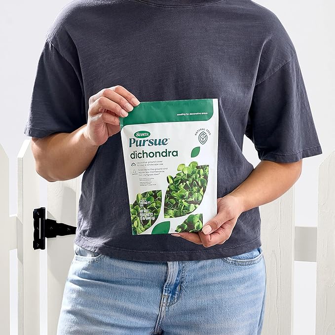 Scotts Pursue Dichondra with Natural Seed, Seeding for Decorative Areas, 1.5 lbs.