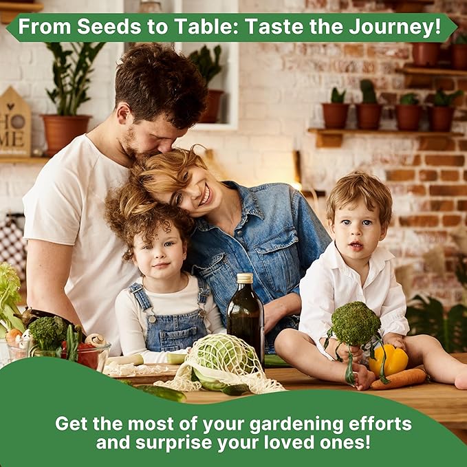 Dill Bouquet Seeds Pack 5 G - Over 1,400 Non-GMO Heirloom Dill Seeds for Planting Herbs in Individual Seed Packet, Herbs Seeds for Planting Home Garden Indoor & Outdoor Gardening