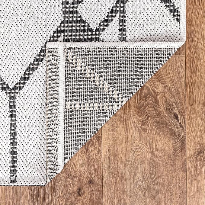 Keen Home Design Terrace Outdoor Area Rug - 12x15 Washable Indoor/Outdoor Rug for Patio, Kitchen, Balcony, Beach, Garden, Deck and Porch, Size: 12'x15'