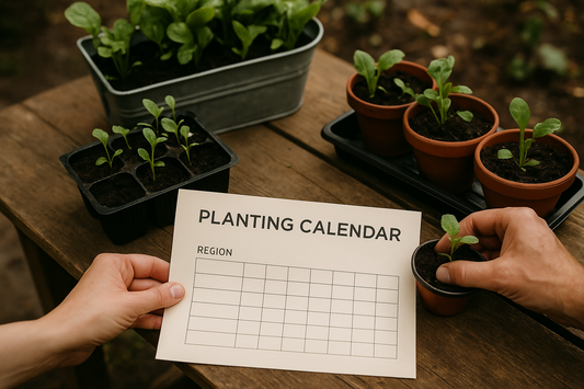 Seasonal Planting Calendar: What to Plant Now in Your Region