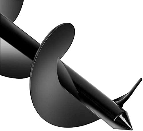 ERYTLLY Bulb Planter, Auger Spiral, Garden Planter Tool 3 x 17.5 inch,Rapid Umbrella Hole Digger for Planting Bulb Seedlings Bedding Tulips, and Digging Weeds Roots