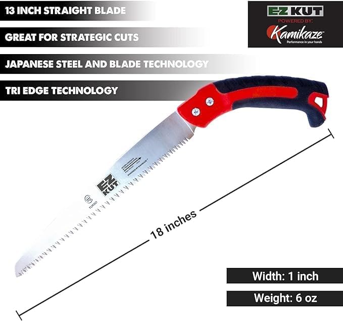EZ Kut Kamikaze Max Saw (Japanese Straight Blade Saw)