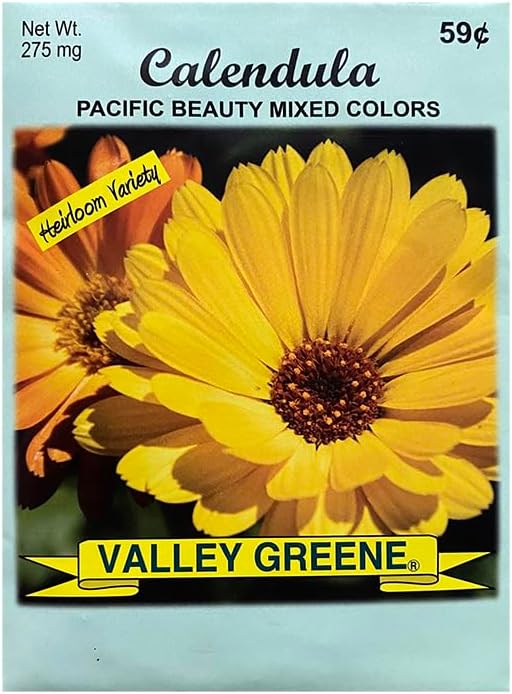 Set of Flower Seed Packets! Flower Seeds in Bulk - Great for Creating The Garden of Your Dreams! (25, Calendula)