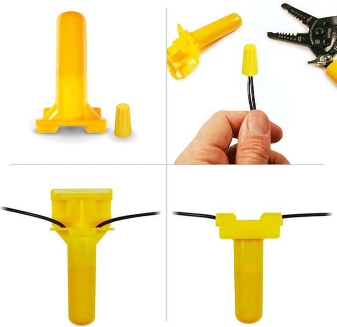 Extreme Consumer Products Waterproof Outdoor Wire Splices (10 Pk) - Install, Repair or Expand Any Electric Dog Fence, Irrigation Wiring, Landscape Lighting, Sprinkler System Up to 12 Gauge Wire