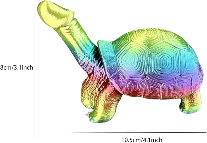 Evil Turtle Penis Outdoor Garden Statues, Funny of Tortoise Sculptures Yard Decorations Lawn Ornaments Decor Inappropriate Weird Gifts for Women Housewarming Mother's Day (Tortoise)