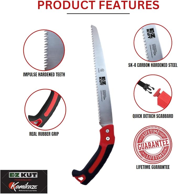 EZ Kut Kamikaze Max Saw (Japanese Straight Blade Saw)