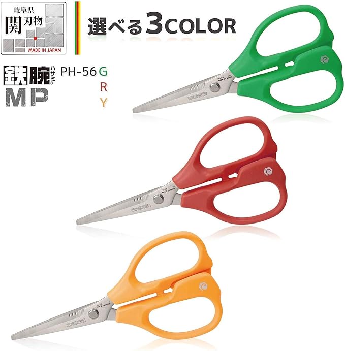 Engineer Best Versatile High Performance Combination Scissors W/Micro-Serrations Holds the Object without slippage such as Kevlar, Aramid Fiber, Plastic Plate, Etc. (Red)