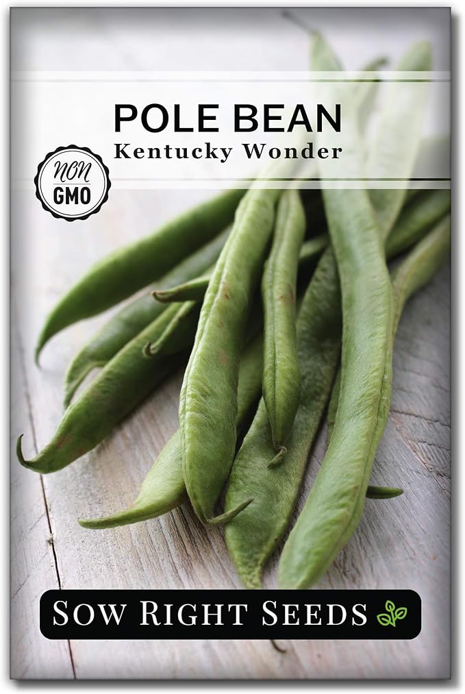 Sow Right Seeds - 3 Sisters Seed Collection for Planting - Packets of Bantam Sweet Corn, Kentucky Wonder Pole Bean, and Waltham Butternut Squash - Non-GMO Heirloom Seeds to Plant Home Vegetable Garden