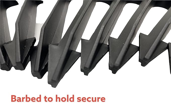 EMBerg Outdoor Drip Irrigation Tubing Garden Soaker Hose Hold-Down Anchor Stakes to Keep Your Hose Secured to The Ground - Great for Robotic Lawn Mowers! (10 Count)