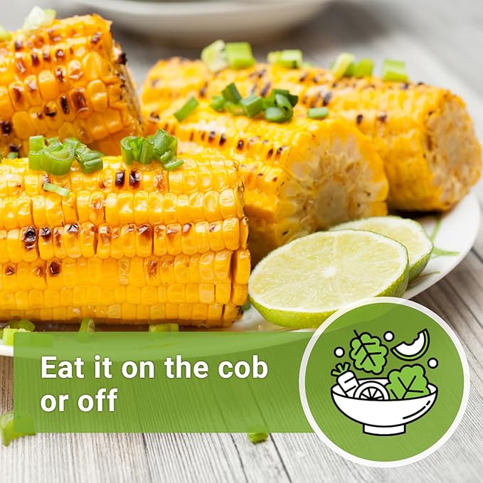 Sow Right Seeds - Bantam Sweet Corn Seed for Planting - 2 Ounce, 200 Seeds - Non-GMO Heirloom Bulk Packet with Instructions to Plant a Home Vegetable Garden - Grow Loads of Tall Sweet Yellow Corn