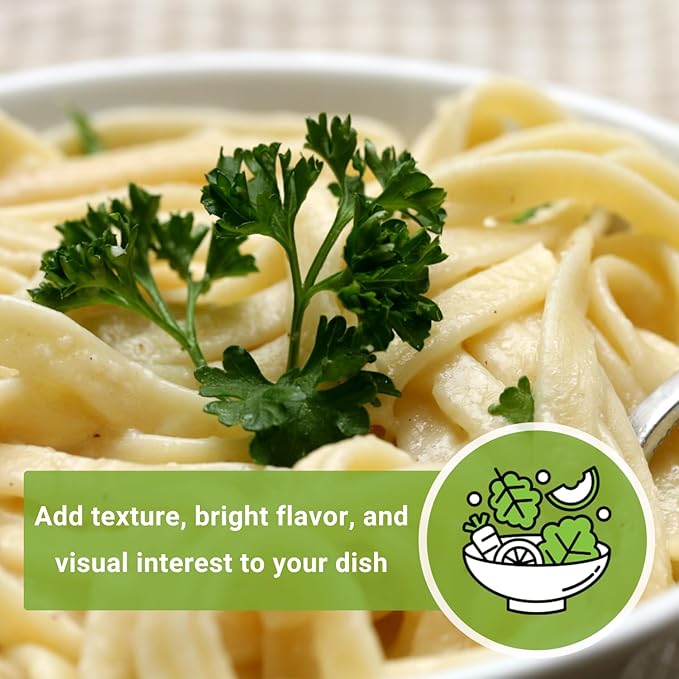 Sow Right Seeds - Curly Leaf Parsley Seed for Planting - Non-GMO Heirloom Packet with Instructions to Plant and Grow a Kitchen Herb Garden - Indoor or Outdoor - Great for Hydroponics Growing (1)