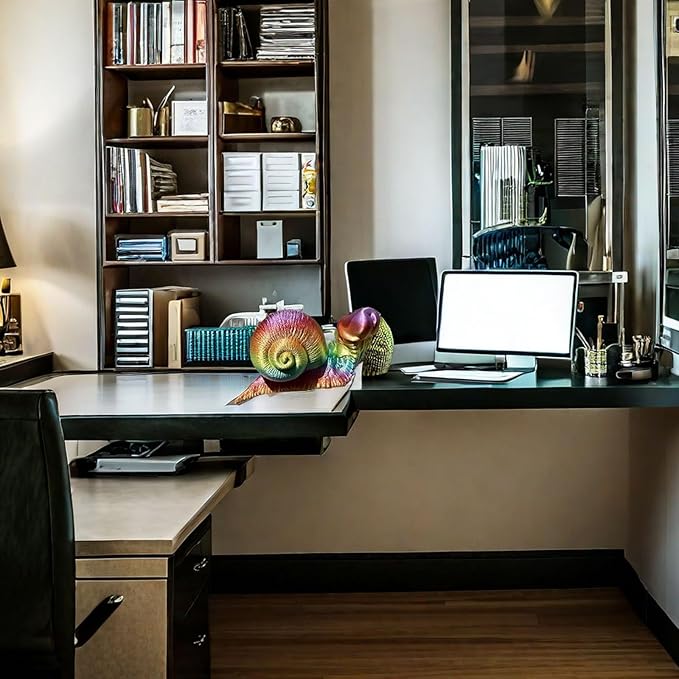 Evil Turtle Penis Outdoor Garden Statues, Funny of Tortoise Sculptures Yard Decorations Lawn Ornaments Decor Inappropriate Weird Gifts for Women Housewarming Mother's Day (Snail)