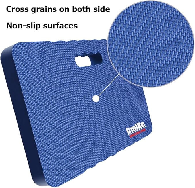 Extra Thick Kneeling Pad Comfy Foam Kneeler Mat Garden Knee Pad Cushion for Gardening Planting Yard Work Prayer Yoga Mechanic Exercise Workout Baby Bath 18 x 11 x 1.5 Inch Large Blue 1 Pack