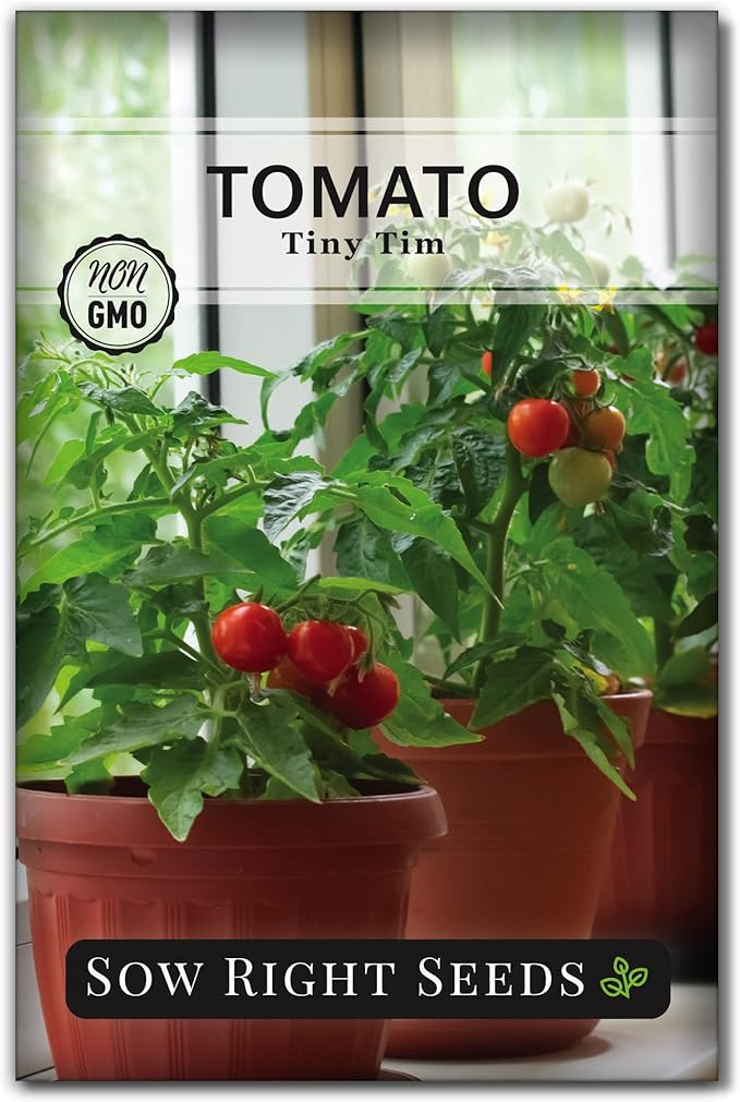 Sow Right Seeds - Hydroponic Vegetable Seeds for Planting - Lettuce, Kale, Arugula, Pak Choi, Watercress & Cherry Tomato Seeds for Planting and Growing Hydroponics - Perfect for Indoor Growing System