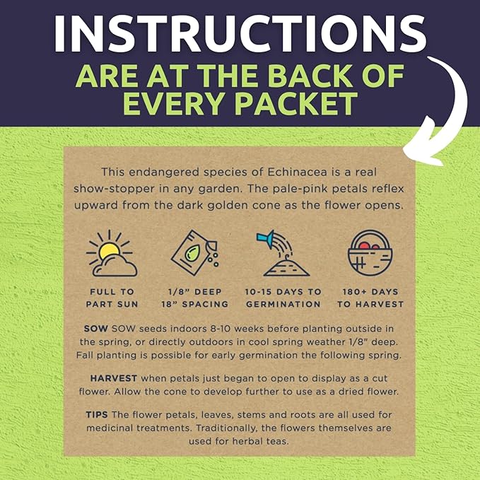 Organic Herbal Tea Seeds Variety Pack - 16 Individual Packs - 2025 Season - Mint, Lavender, Chamomile and More! for Indoor & Outdoor Planting (Non-GMO, Certified Organic)