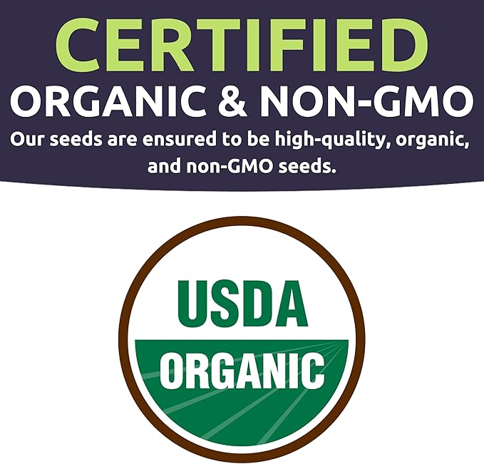 Organic Tomato Ultimate Seed Variety Pack - 17 Individual Packs - 2025 Season - Black Krim, Golden Jubilee, Cherokee Purple and More! for Indoor & Outdoor Planting (Non-GMO, Certified Organic)