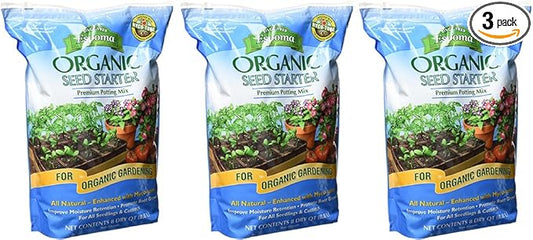 Espoma Organic CCyea Seed Starter, 8 Quart (3 Pack)