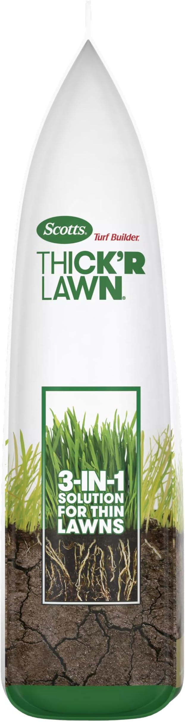 Scotts Turf Builder Thick'R Lawn Southern Gold Blend for Tall Fescue Lawns, Grass Seed, Fertilizer, and Soil Improver, 40 lb.