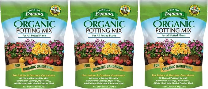 Espoma Organic Potting Mix (3 Pack)