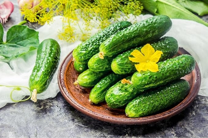 Seeds Self-Pollinated Cucumber Be st Seller 37 Days for Pickling Indoor Non GMO Hybrid