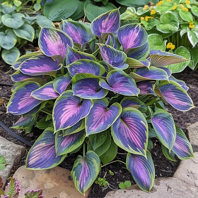 Hosta Mix Plant Seeds for Planting | Shade-Loving Perennial | Ideal for Borders, Garden Beds, and Containers (Pack of 100 Seeds)