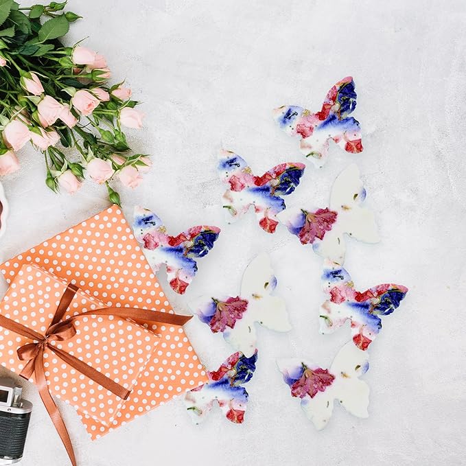 50 pcs Small Pink and Purple Butterflies – Plantable Seed Paper for Weddings, Gifts, and Life Events (#56s)