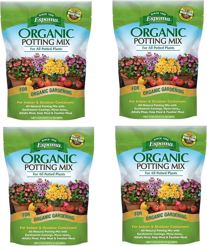 Espoma AP8 8-Quart Organic Potting Mix (1, Fоur Расk)