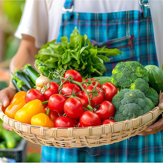 4000+ Salad Vegetable Seeds, 10 Varieties of Salad Veggies Seeds for Planting, Heirloom Seeds Gift Pack, Garden Seeds Kit for Indoor Outdoor Growing, Home Fresh Food Supply, Non-GMO