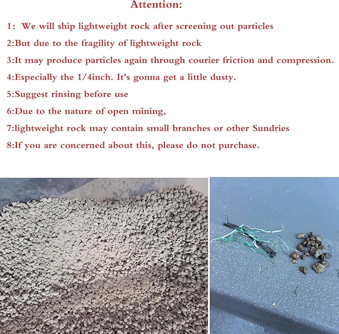 Organic Pumice for Bonsai and Horticultural 100% Natural- (5 gallons, 1/4 inch)