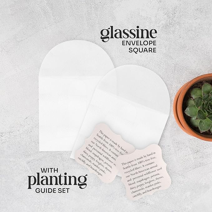 Set of 24 Onesie – Plantable Seed Paper for Weddings, Gifts, and Life Events