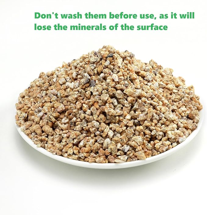 2.4lb Succulent and Cactus Maifanitum Stones, Décor & Additive Rocks,DIY Rocks Gravel for Bonsai, Fairy Gardening, Vases Fillers, Terrarium