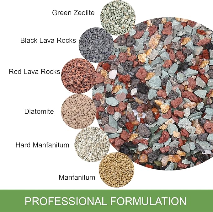 Enhance Your Plant's Growth with Our 2.5lb Premium Horticultural Gritty Mix Lava Rock Pebbles Maifanitum Potting Soil Amendment -Perfect for Succulents, Cactus, Bonsai, Terrariums, and Fairy Gardening