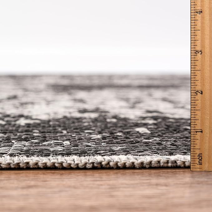 Keen Home Design Terrace Outdoor Throw Rug - 3x5 Washable Indoor/Outdoor Rug for Patio, Kitchen, Balcony, Beach, Garden, Deck and Porch, Size: 3'x5'