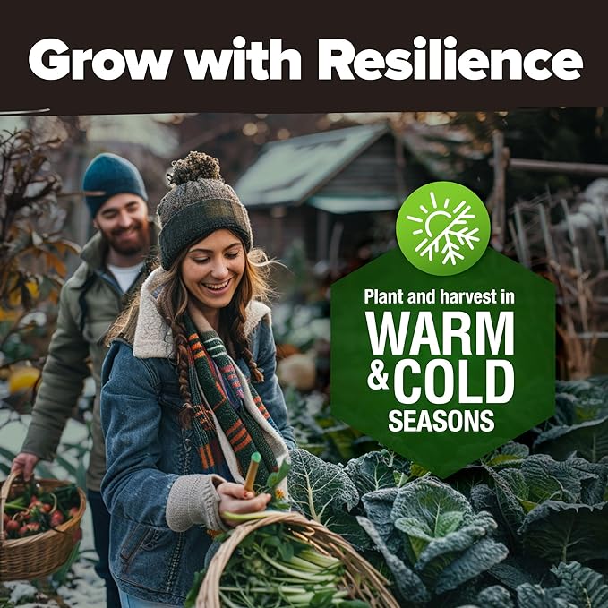 15 Heirloom Vegetable Seeds - Survival Bugout Seeds and Essential Emergency Prepper Gear - Non GMO Vegetable Seeds for Planting Home Garden Pack