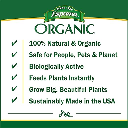 Espoma 8 Ounce Concentrated Organic Indoor Plant Food - Indoor Plant Fertilizer for Large & Small Plants Like Pothos, Fiddle Leaf Fig, Monstera, Snake & Palms - Pack of 3
